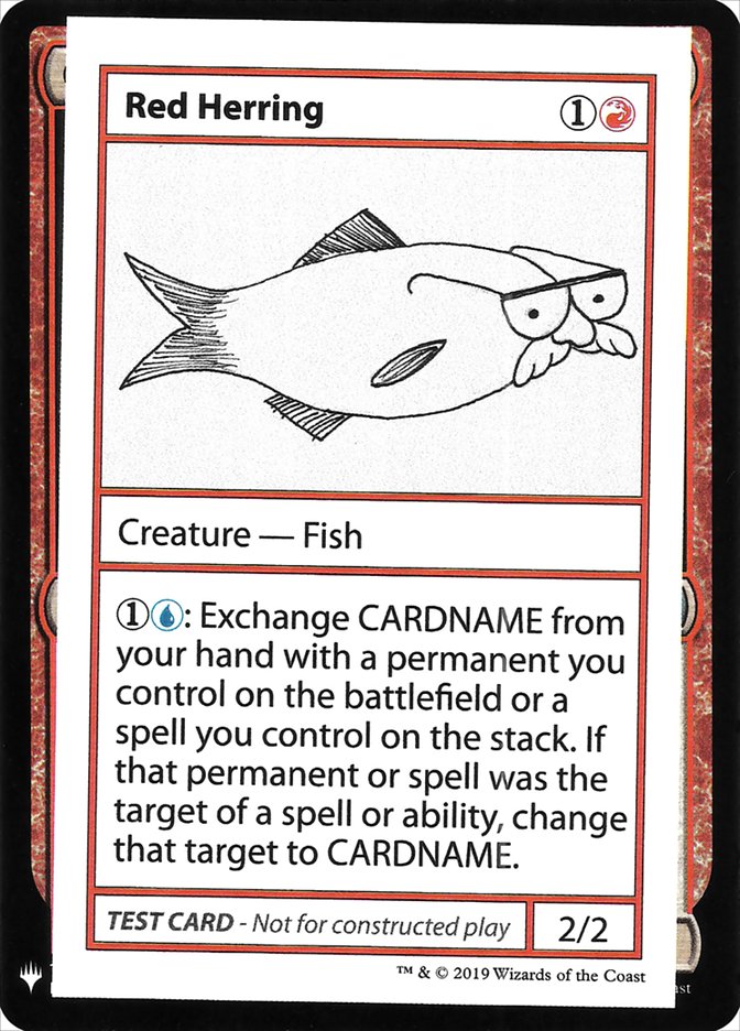 Red Herring [Mystery Booster Playtest Cards] | Boutique FDB TCG