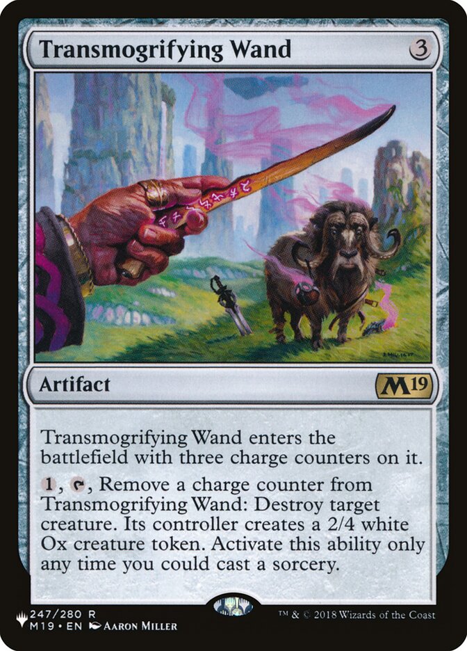 Transmogrifying Wand [The List] | Boutique FDB TCG