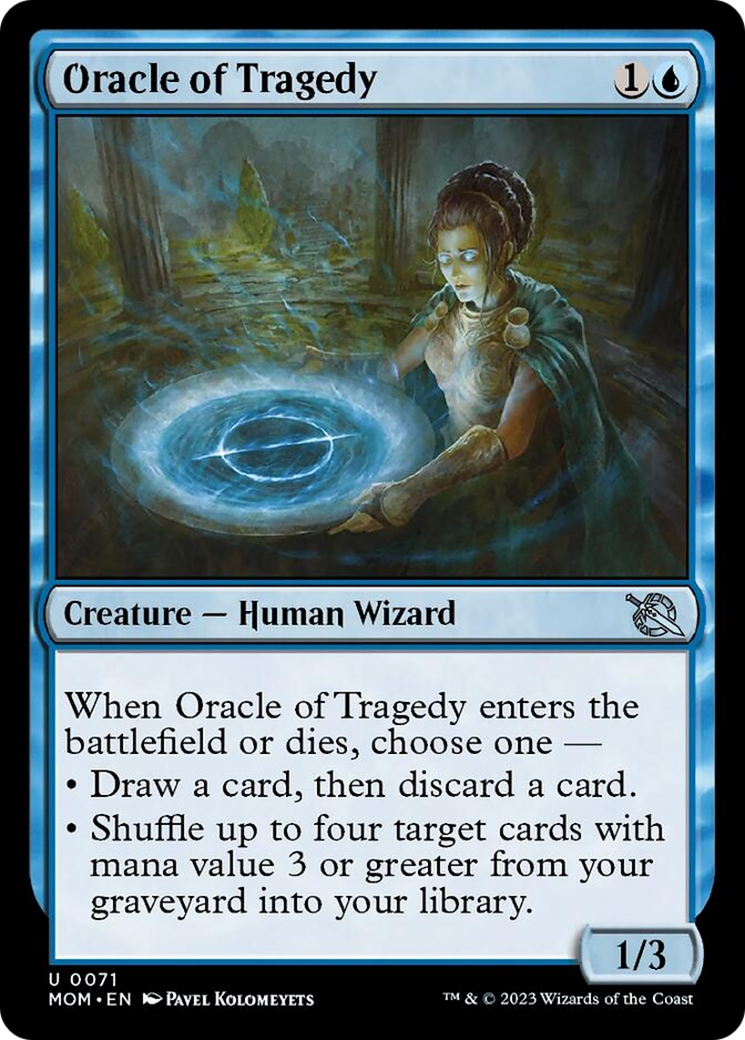 Oracle of Tragedy [March of the Machine] | Boutique FDB TCG