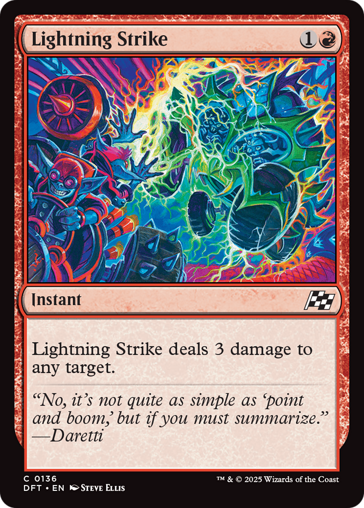 Lightning Strike [Aetherdrift] | Boutique FDB TCG