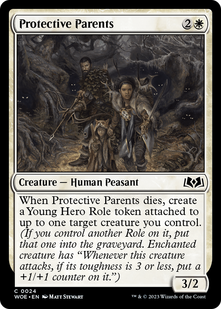 Protective Parents [Wilds of Eldraine] | Boutique FDB TCG