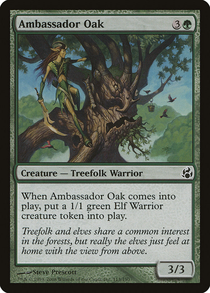 Ambassador Oak (Oversized) [Oversize Cards] | Boutique FDB TCG