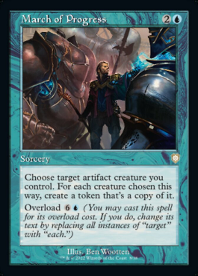 March of Progress (Retro) [The Brothers' War Commander] | Boutique FDB TCG