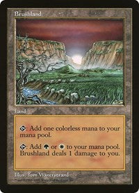 Brushland (Oversized) [Oversize Cards] | Boutique FDB TCG