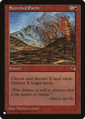 Scorched Earth [The List] | Boutique FDB TCG