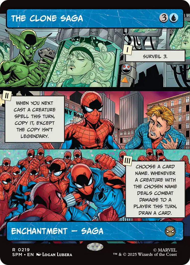 The Clone Saga (Borderless) [Marvel's Spider-Man] | Boutique FDB TCG