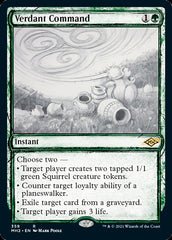 Verdant Command (Sketch) [Modern Horizons 2] | Boutique FDB TCG