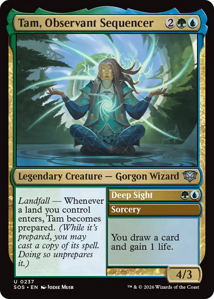 Tam, Observant Sequencer [Secrets of Strixhaven] | Boutique FDB TCG