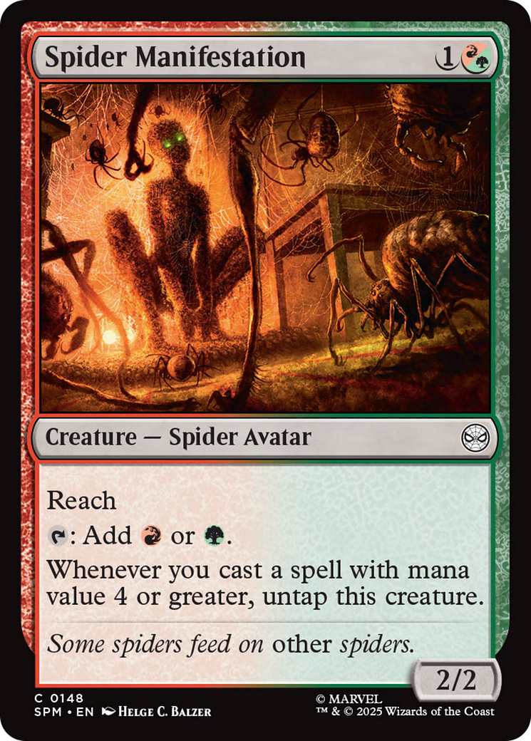 Spider Manifestation [Marvel's Spider-Man] | Boutique FDB TCG