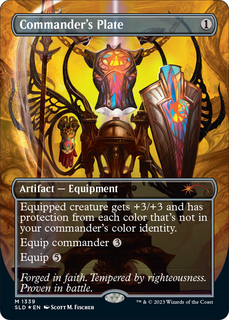 Commander's Plate [Secret Lair Drop Series] | Boutique FDB TCG