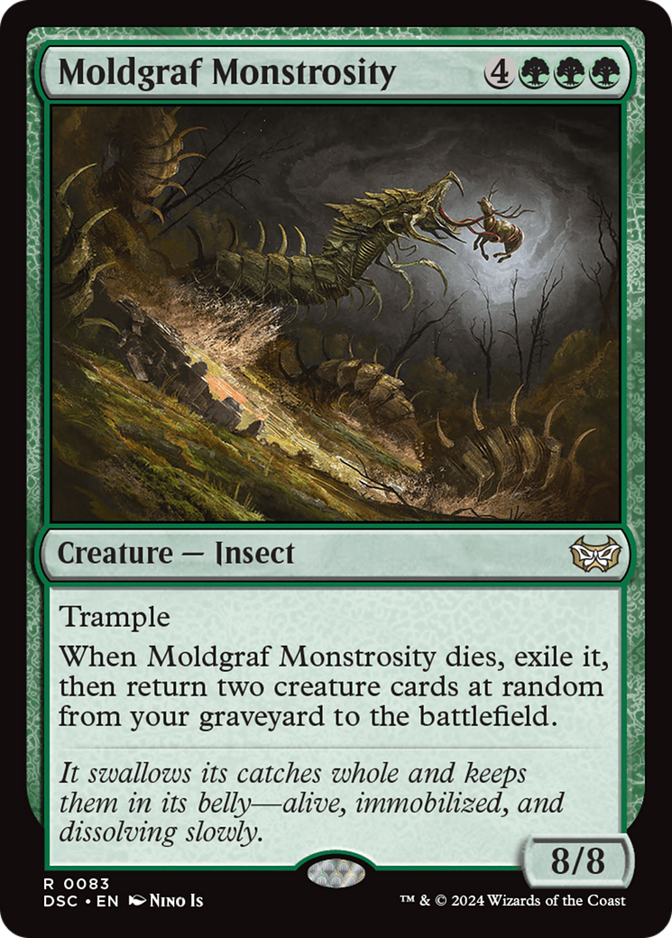Moldgraf Monstrosity [Duskmourn: House of Horror Commander] | Boutique FDB TCG