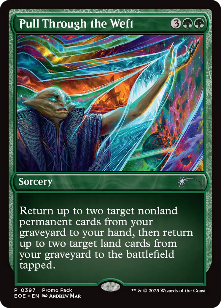 Pull Through the Weft [Edge of Eternities Promo Pack] | Boutique FDB TCG