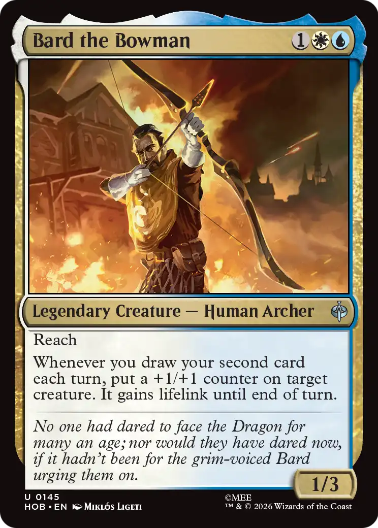 Bard the Bowman [The Hobbit] | Boutique FDB TCG