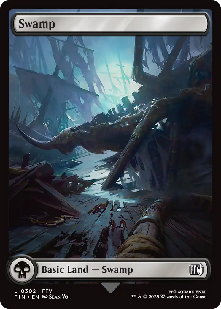 Swamp (0302) [FINAL FANTASY] | Boutique FDB TCG