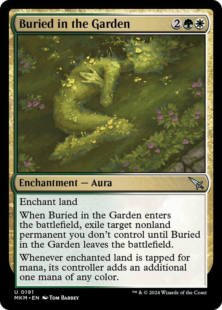 Buried in the Garden [Murders at Karlov Manor] | Boutique FDB TCG