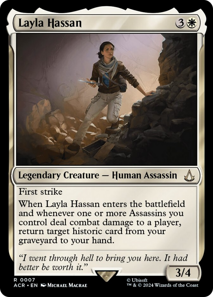 Layla Hassan [Assassin's Creed] | Boutique FDB TCG