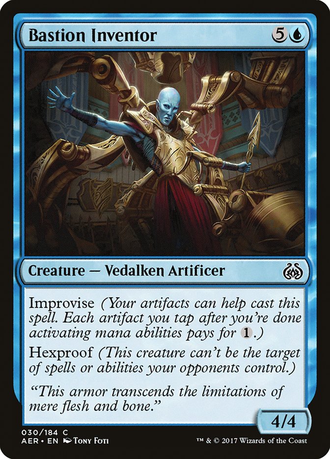 Bastion Inventor [Aether Revolt] | Boutique FDB TCG