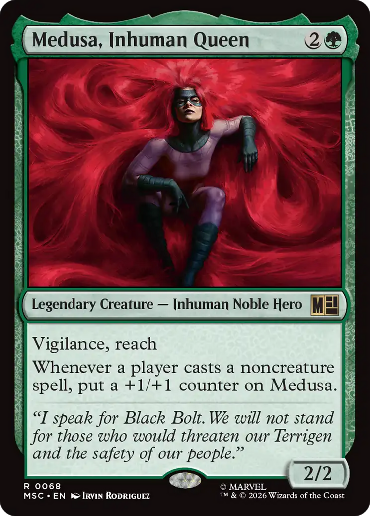 Medusa, Inhuman Queen [Marvel Super Heroes Commander] | Boutique FDB TCG