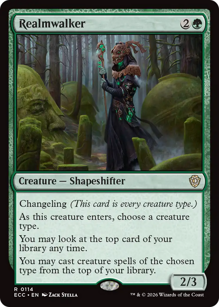 Realmwalker [Lorwyn Eclipsed Commander] | Boutique FDB TCG