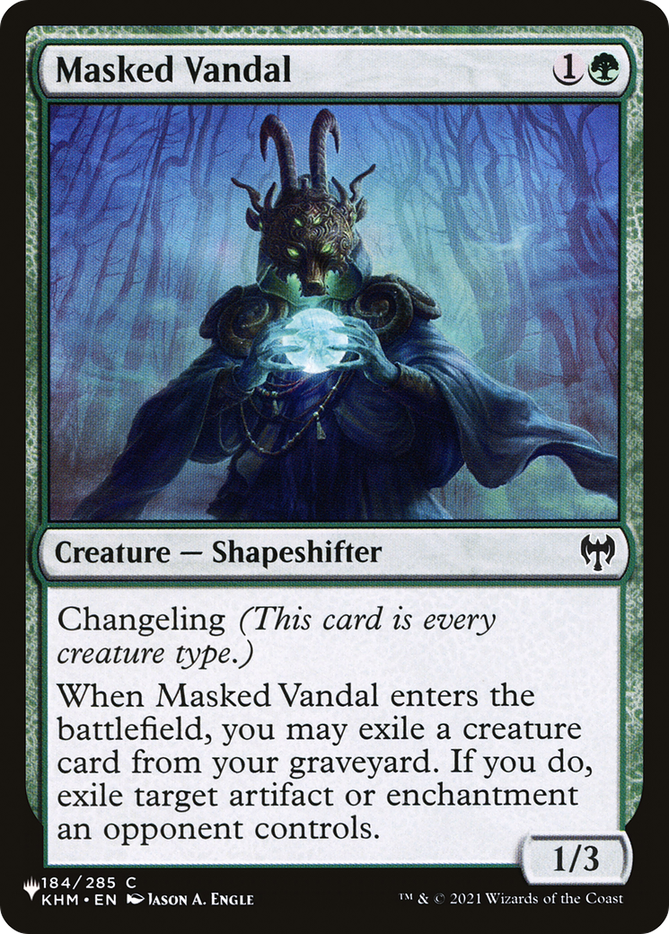 Masked Vandal [The List] | Boutique FDB TCG