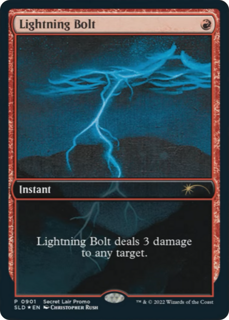 Lightning Bolt (0901) [Secret Lair Drop Series] | Boutique FDB TCG