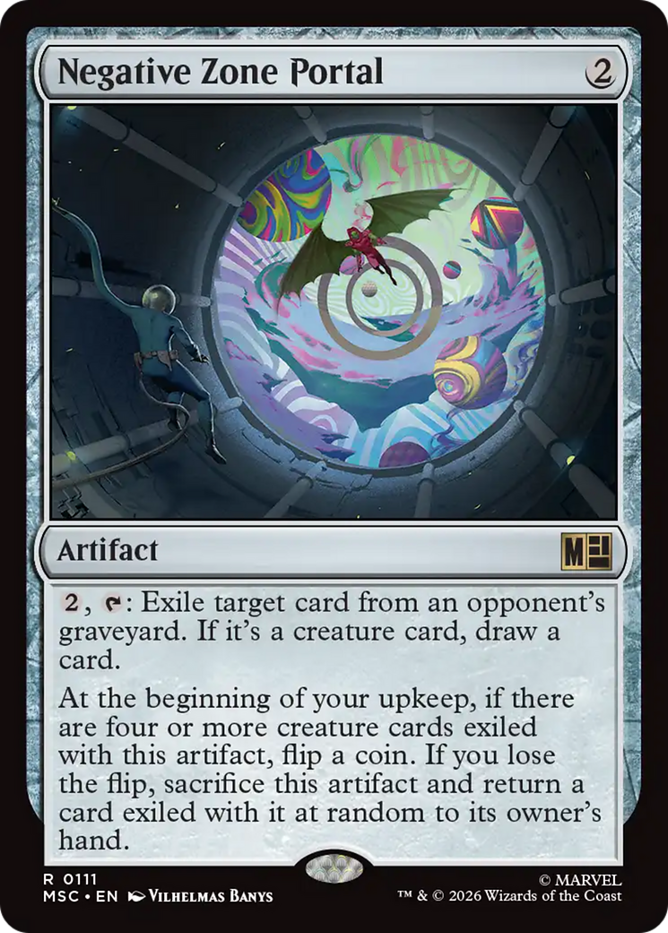 Negative Zone Portal (Surge Foil) [Marvel Super Heroes Commander] | Boutique FDB TCG
