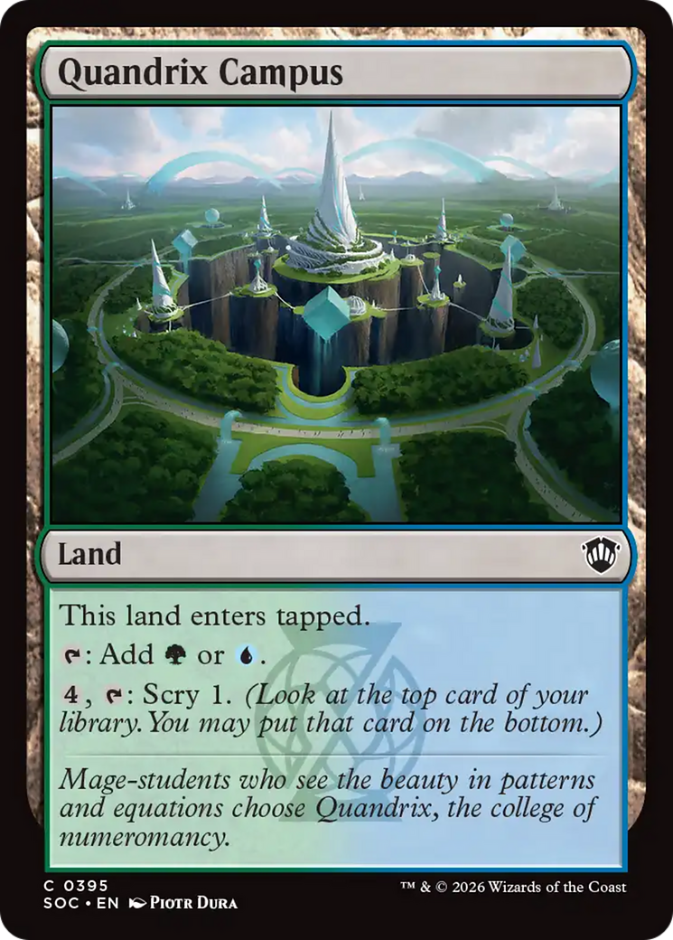 Quandrix Campus [Secrets of Strixhaven Commander] | Boutique FDB TCG