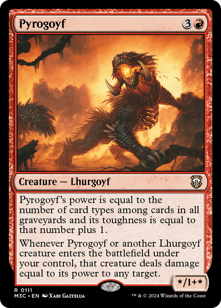 Pyrogoyf [Modern Horizons 3 Commander] | Boutique FDB TCG