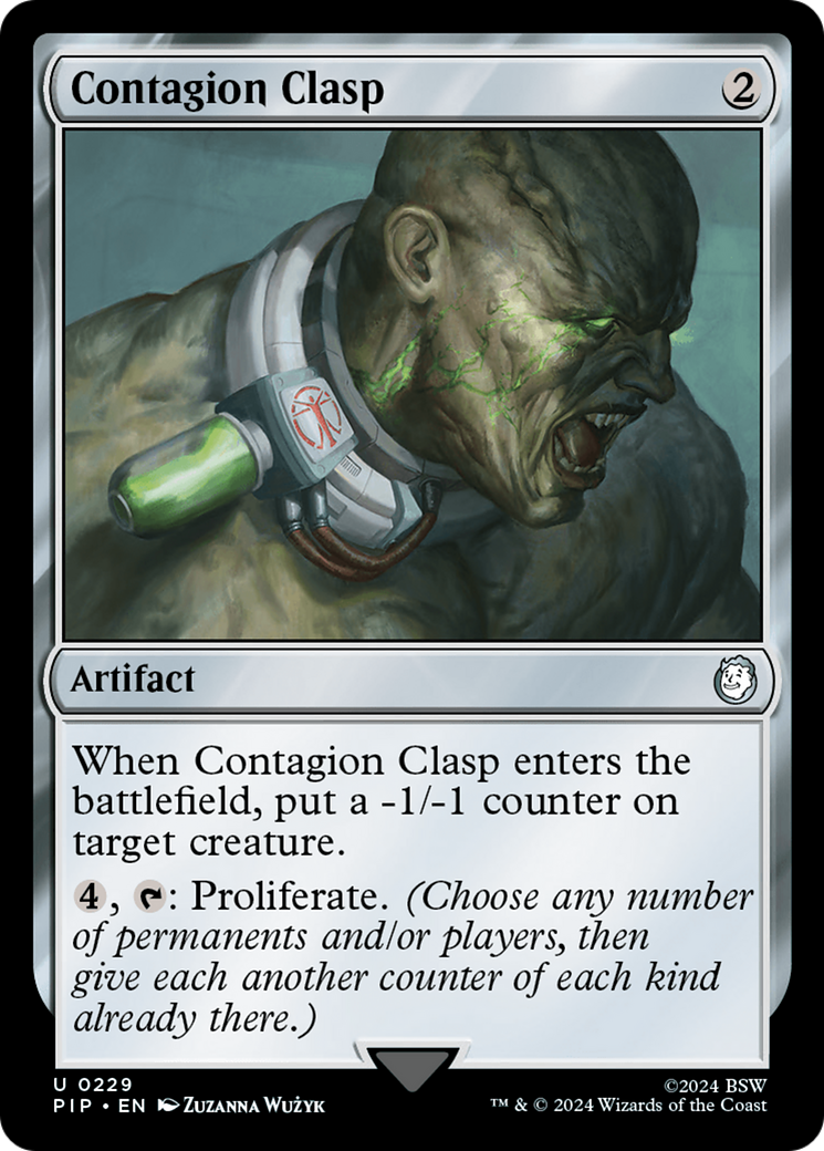 Contagion Clasp [Fallout] | Boutique FDB TCG