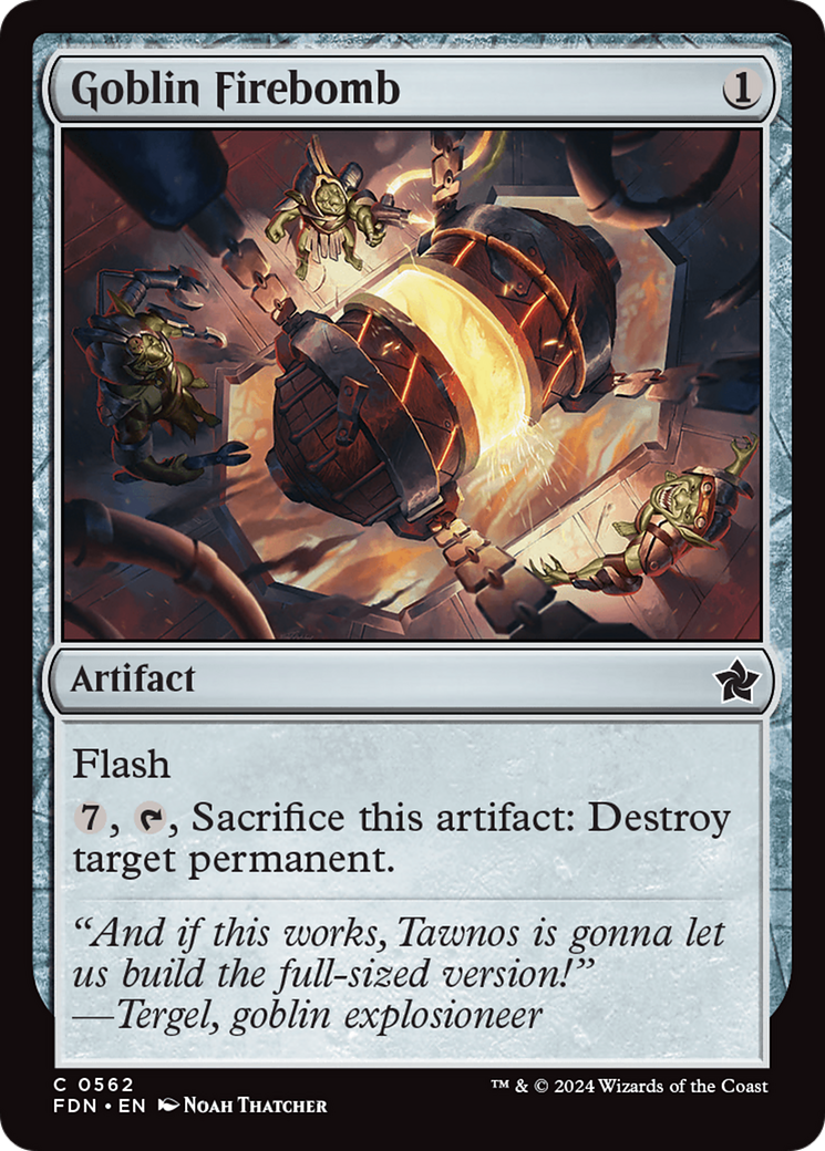 Goblin Firebomb [Foundations] | Boutique FDB TCG