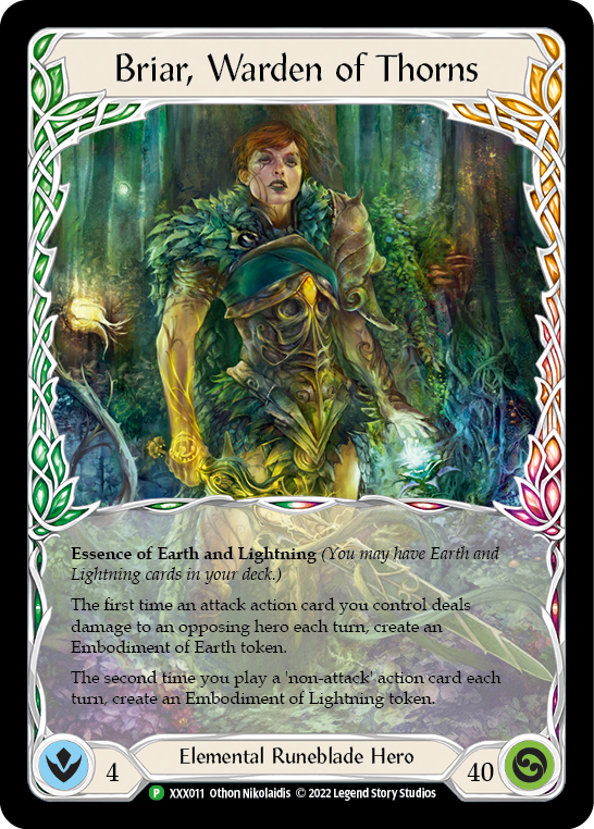 Briar // Briar, Warden of Thorns [XXX011/XXX012] (Promo) | Boutique FDB TCG