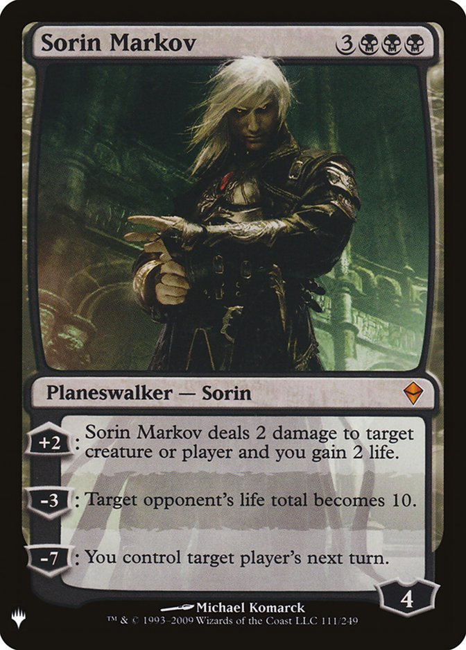 Sorin Markov [Mystery Booster] | Boutique FDB TCG