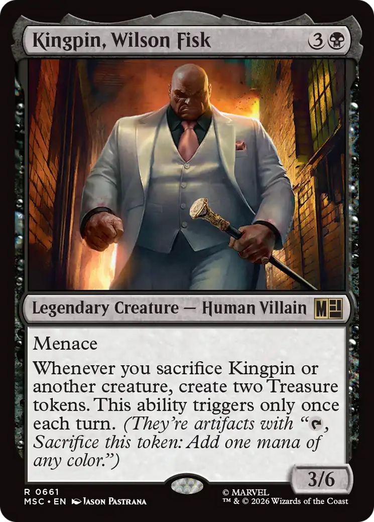 Kingpin, Wilson Fisk [Marvel Super Heroes Commander] | Boutique FDB TCG