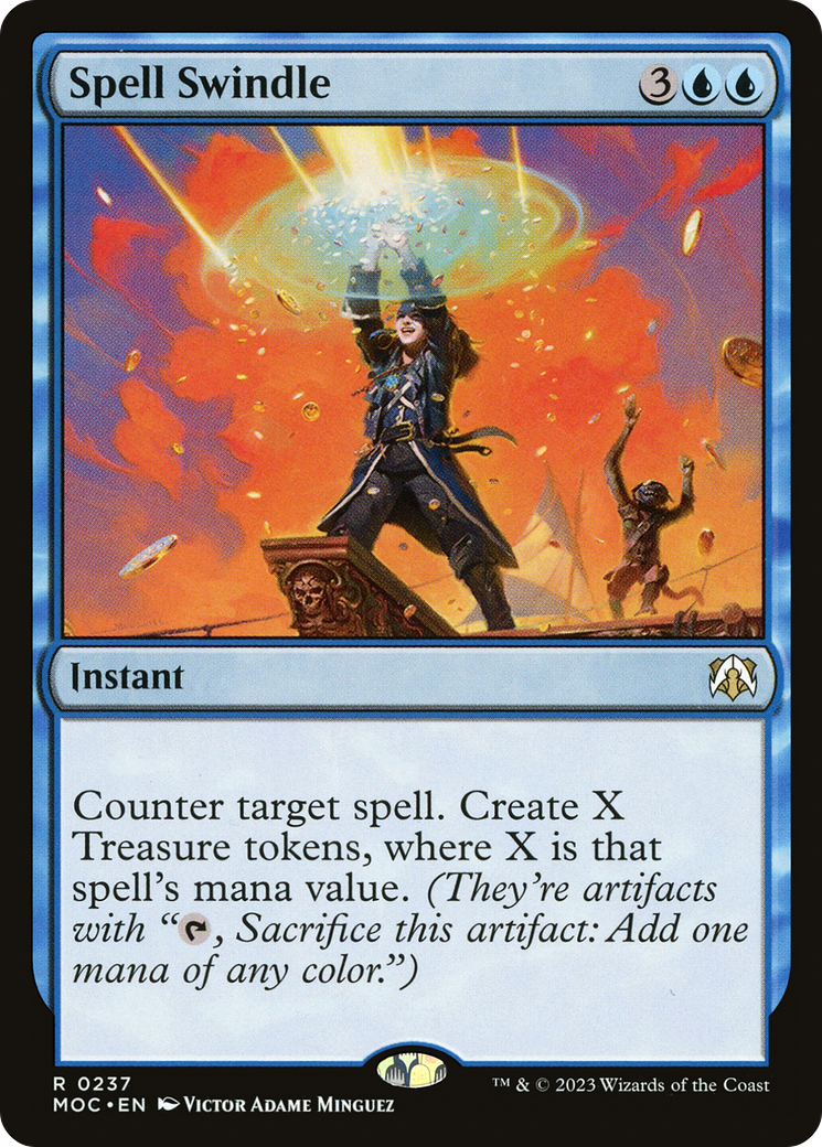 Spell Swindle [March of the Machine Commander] | Boutique FDB TCG