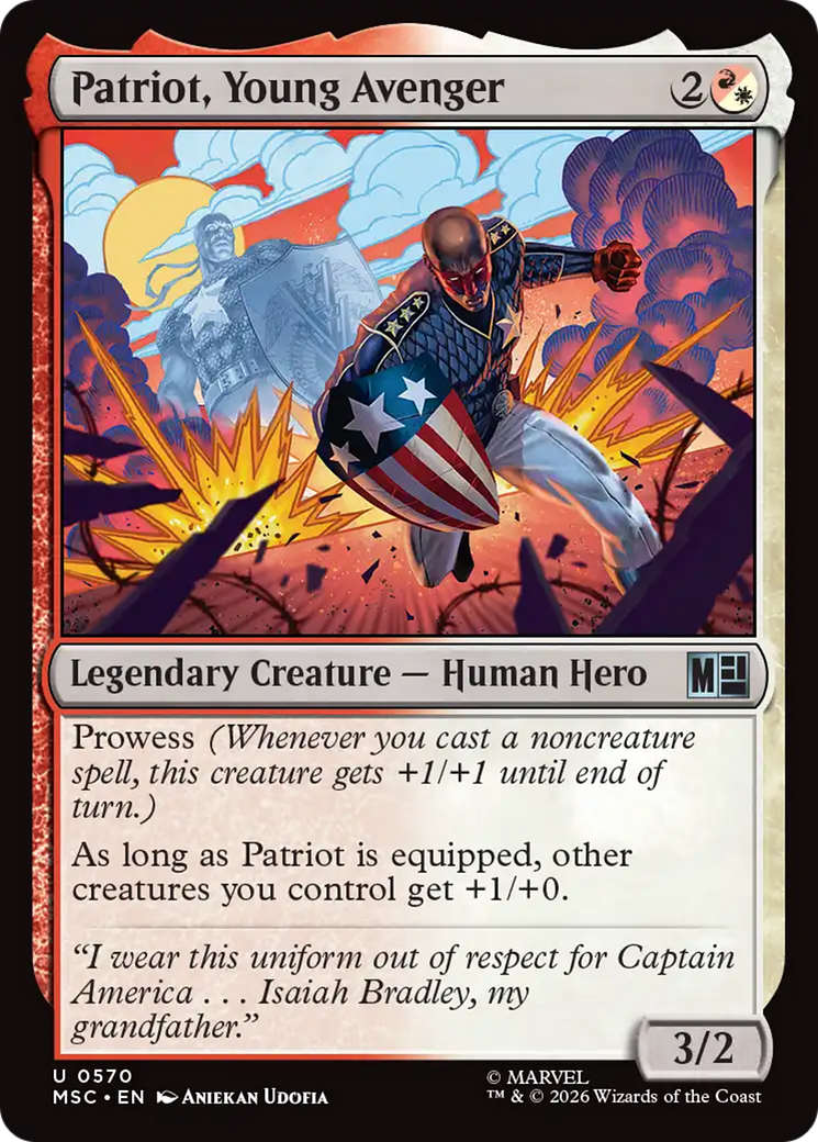 Patriot, Young Avenger [Marvel Super Heroes] | Boutique FDB TCG