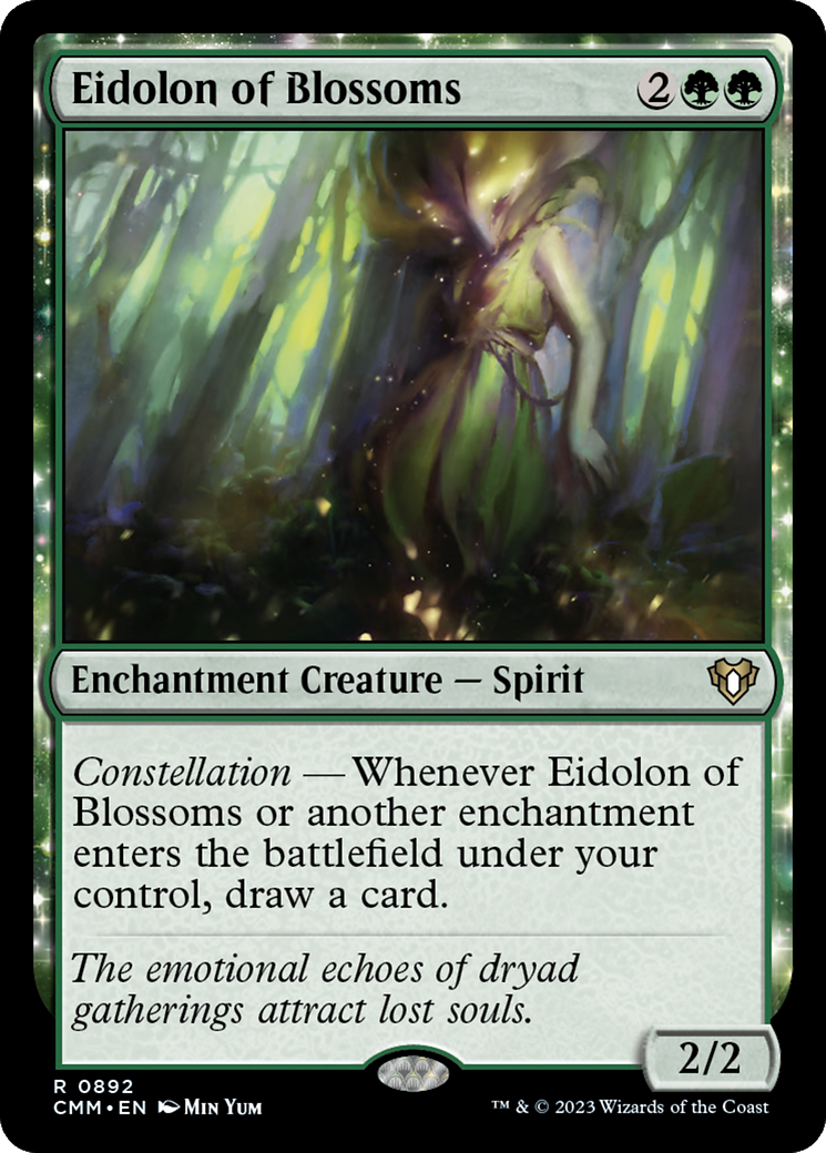 Eidolon of Blossoms [Commander Masters] | Boutique FDB TCG