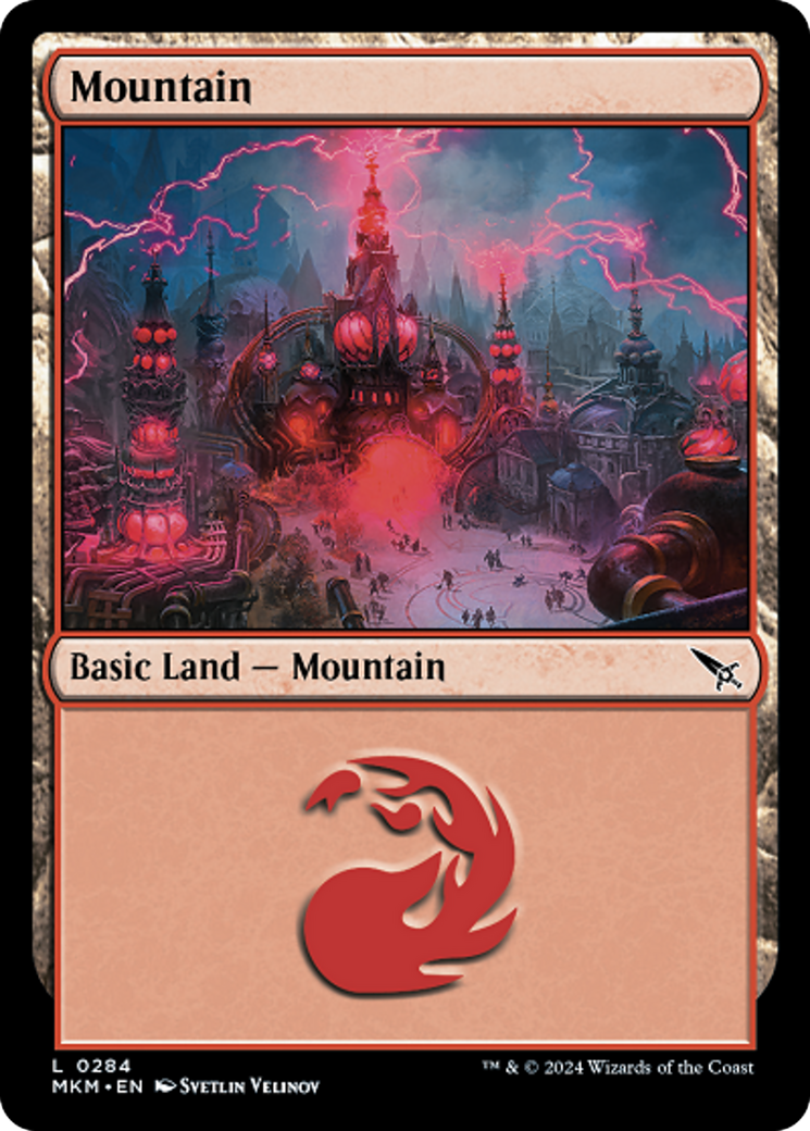 Mountain (0284) [Murders at Karlov Manor] | Boutique FDB TCG