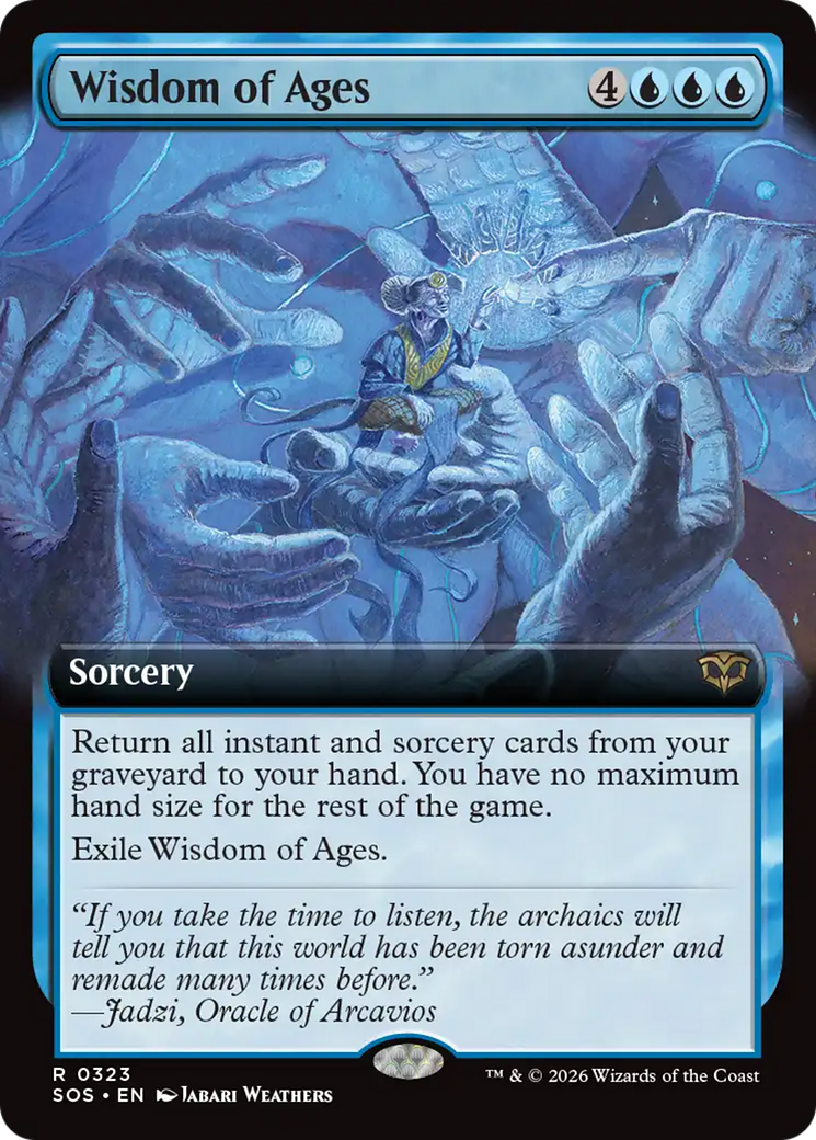 Wisdom of Ages (Extended Art) [Secrets of Strixhaven] | Boutique FDB TCG