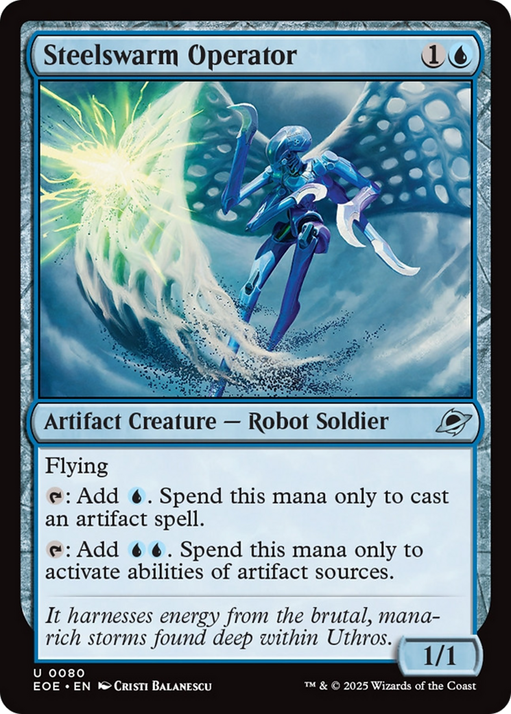 Steelswarm Operator [Edge of Eternities] | Boutique FDB TCG