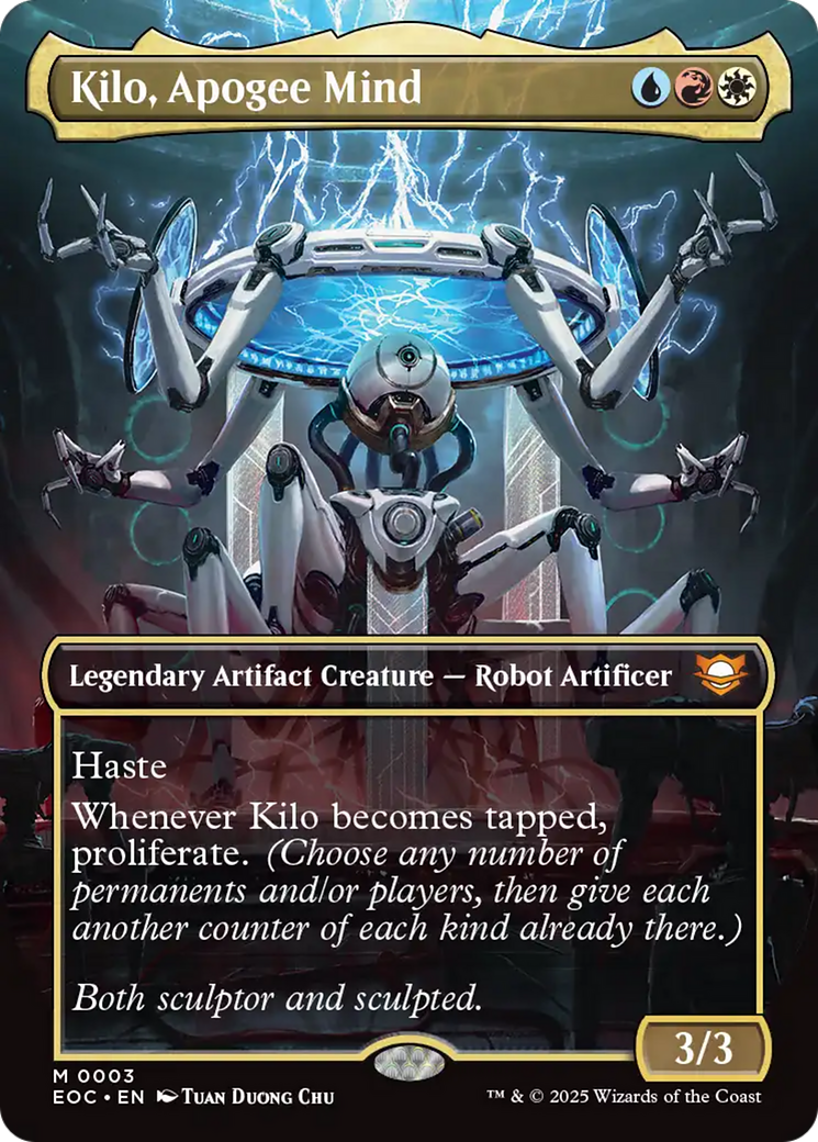 Kilo, Apogee Mind (Borderless) [Edge of Eternities Commander] | Boutique FDB TCG