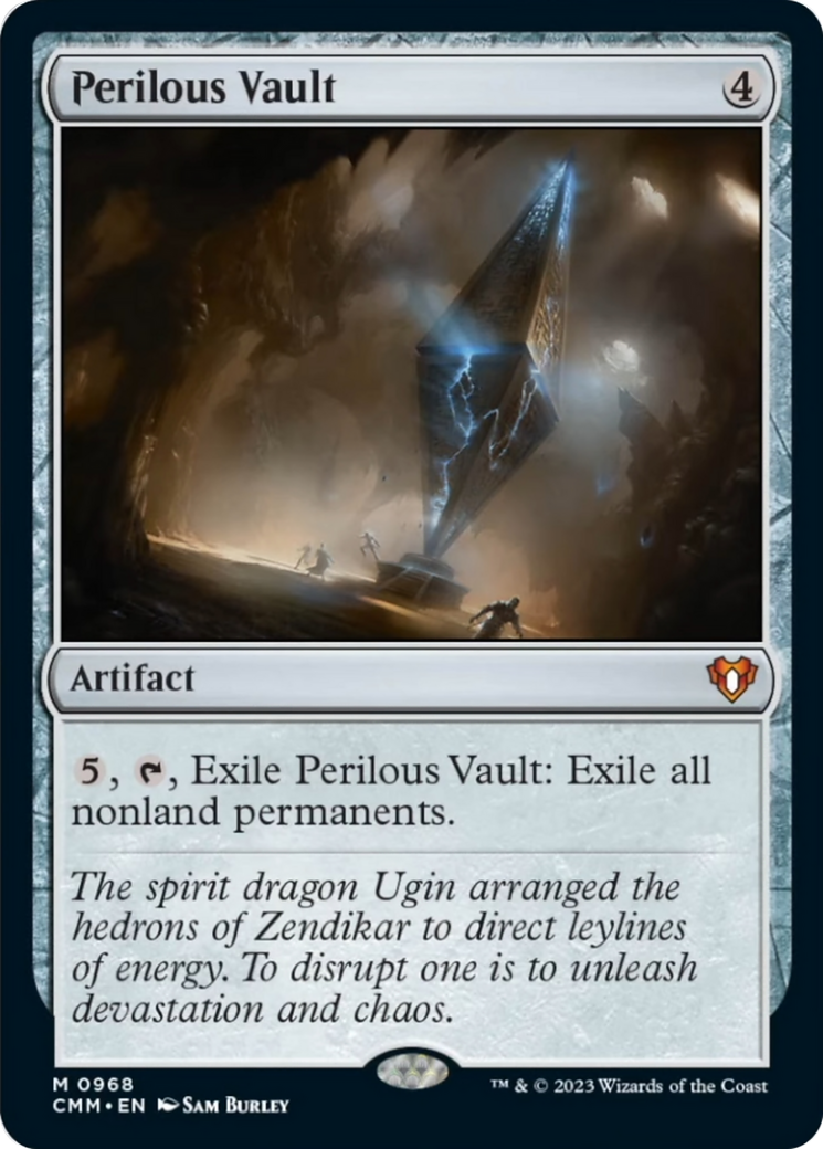 Perilous Vault [Commander Masters] | Boutique FDB TCG