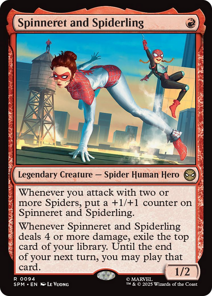 Spinneret and Spiderling [Marvel's Spider-Man] | Boutique FDB TCG