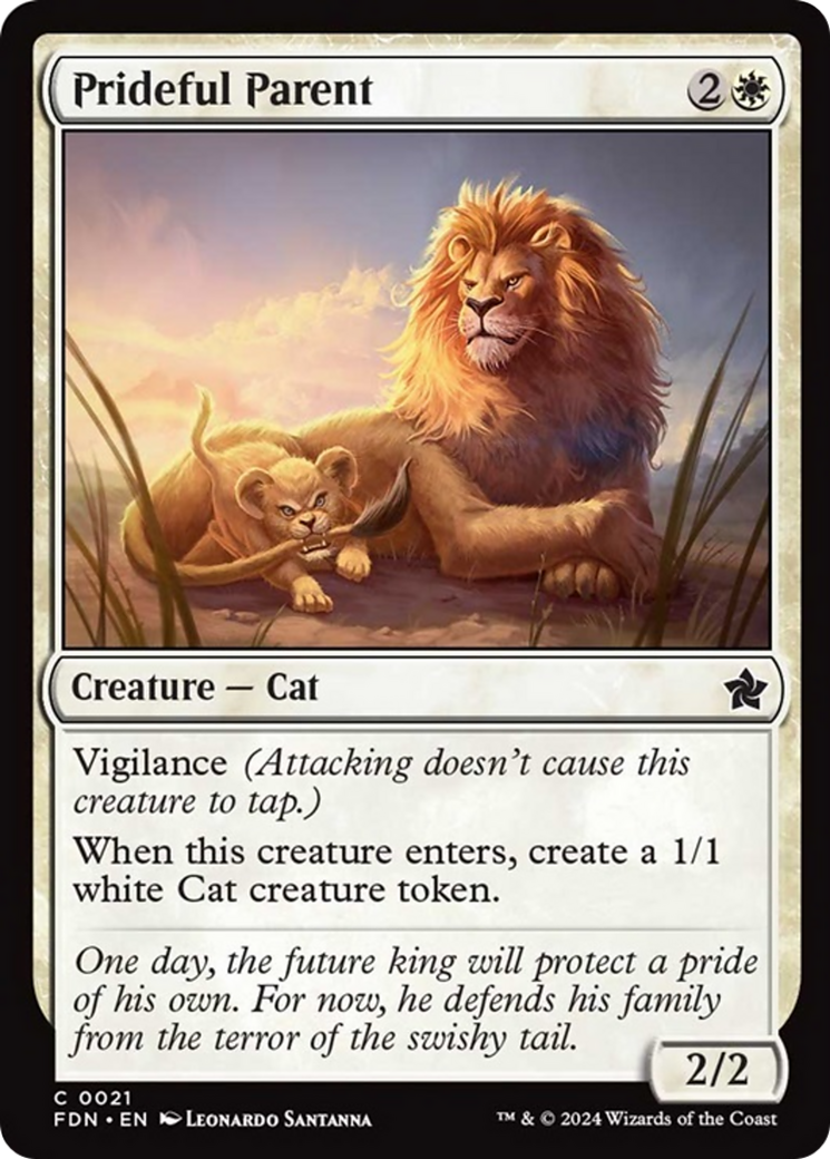 Prideful Parent [Foundations] | Boutique FDB TCG