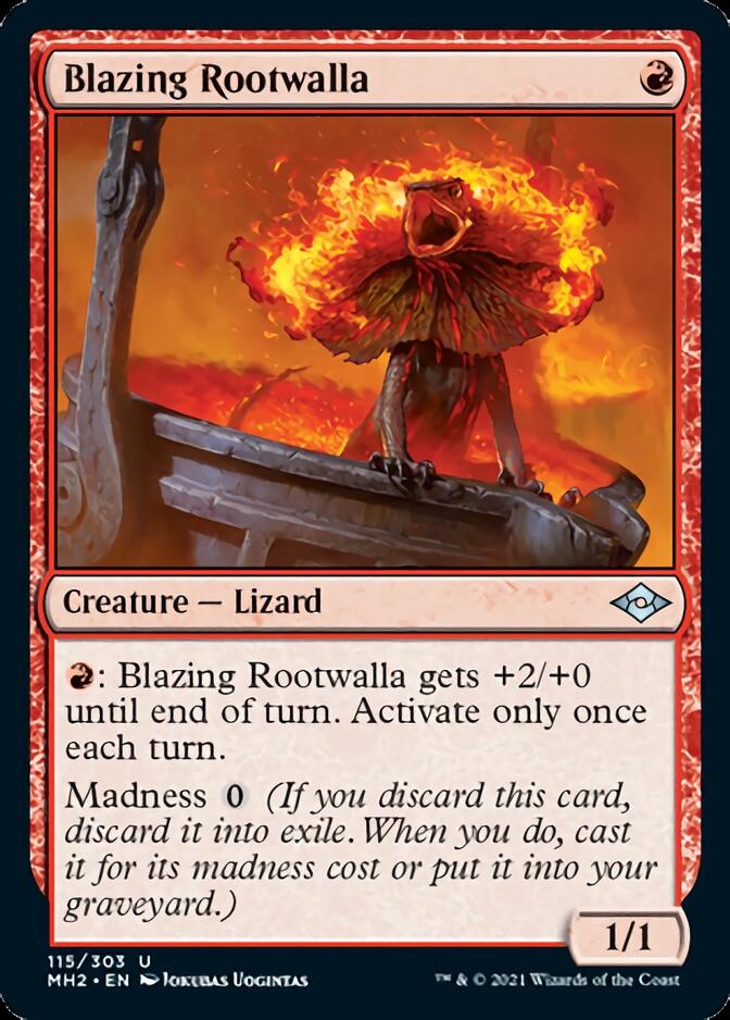 Blazing Rootwalla [Modern Horizons 2] | Boutique FDB TCG