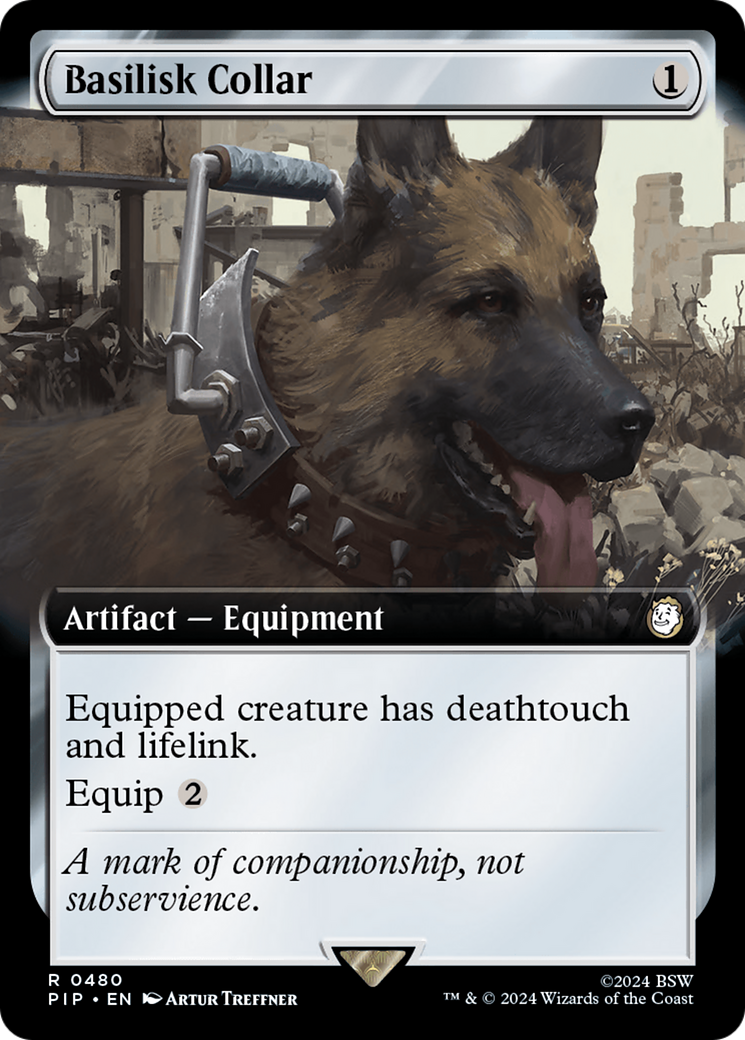 Basilisk Collar (Extended Art) [Fallout] | Boutique FDB TCG