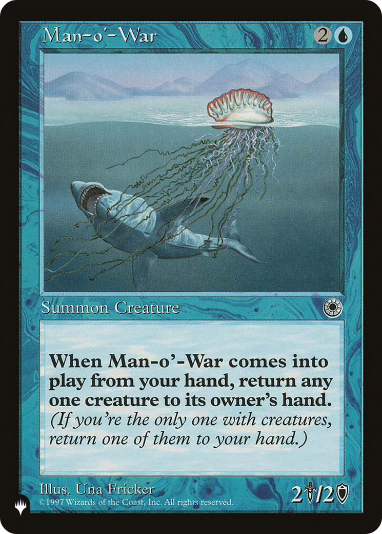 Man-o'-War (POR) [The List] | Boutique FDB TCG
