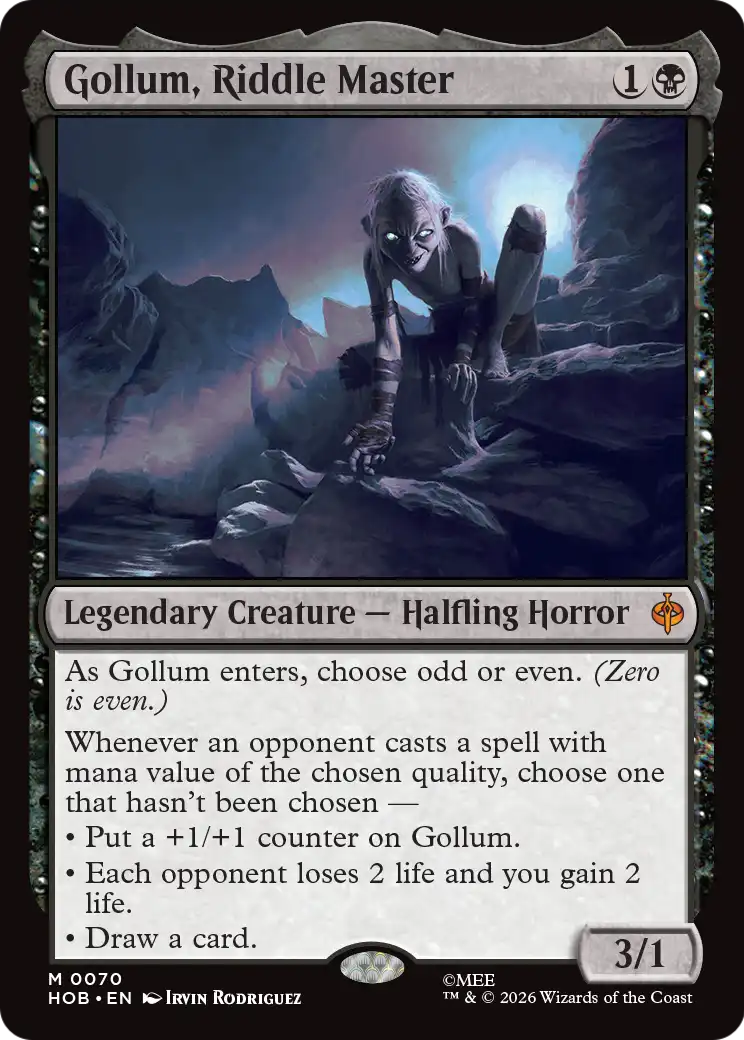 Gollum, Riddle Master [The Hobbit] | Boutique FDB TCG