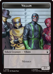 Robot Hero // Villain Double-Sided Token [Marvel Super Heroes Commander Tokens] | Boutique FDB TCG