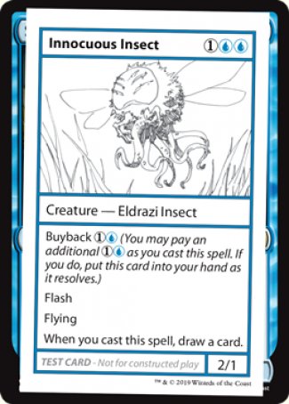 Innocuous Insect (2021 Edition) [Mystery Booster Playtest Cards] | Boutique FDB TCG