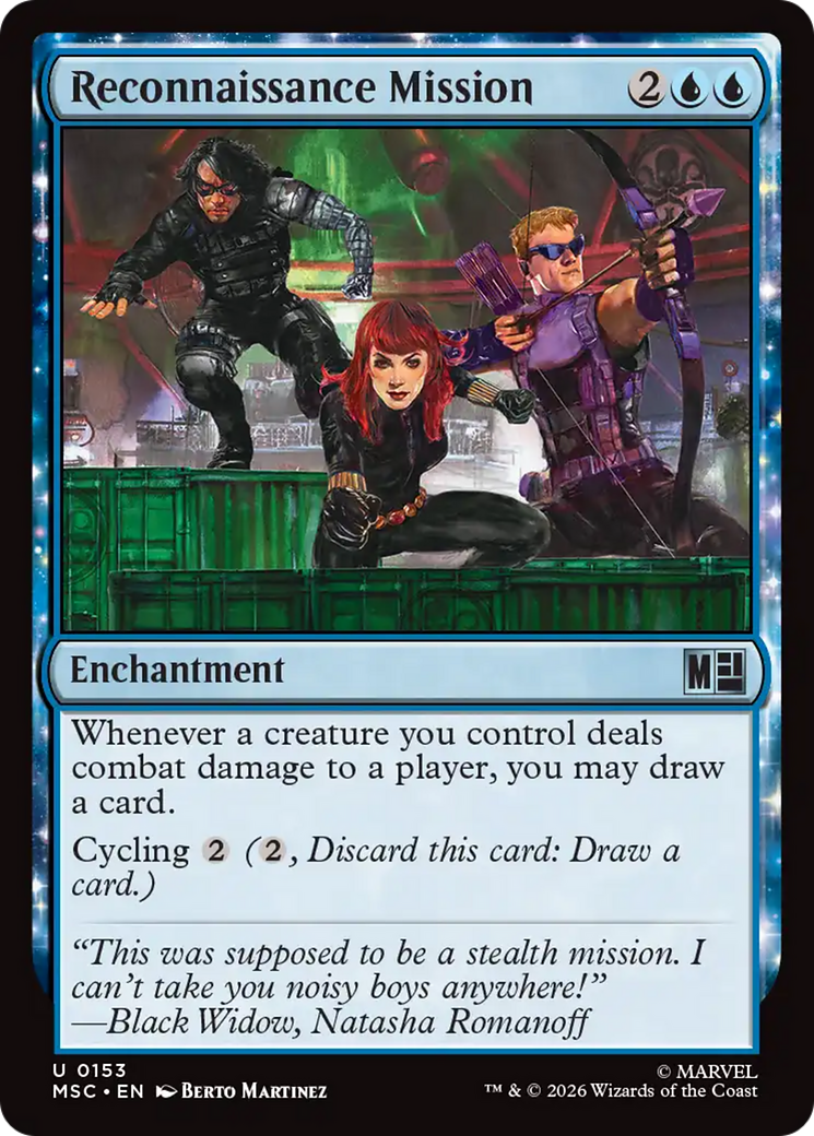 Reconnaissance Mission [Marvel Super Heroes Commander] | Boutique FDB TCG
